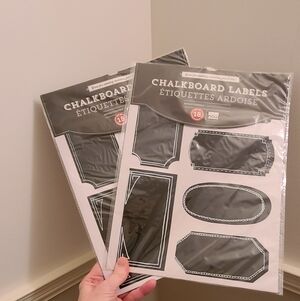 Chalkboard Labels by Now Designs - Black